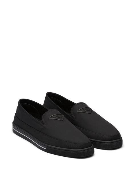 prada slipon|prada nylon slip on sneakers.